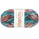 Lana Grossa MEILENWEIT 100g Merino Extrafine Meran | 2581-jasnoszary/antracyt/Pomarańczowy/róża/turkus/butelkowa zieleń/malina