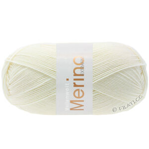 Lana Grossa MEILENWEIT 100g Merino Extrafine | 2405-biały