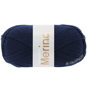 Lana Grossa MEILENWEIT 100g Merino Extrafine | 2407-niebieska północ