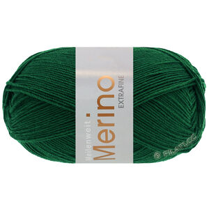 Lana Grossa MEILENWEIT 100g Merino Extrafine | 2476-butelkowa zieleń