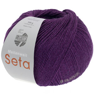 Lana Grossa MEILENWEIT 100g Seta | 43-ciemny fiolet
