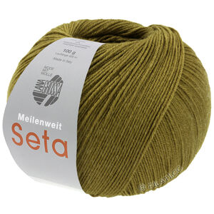 Lana Grossa MEILENWEIT 100g Seta | 50-oliwkowo-zielony