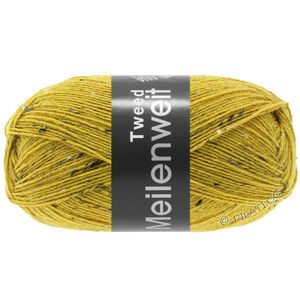 Lana Grossa MEILENWEIT 100g Tweed | 157-musztardowy żółty