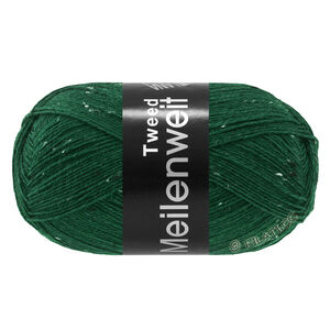 Lana Grossa MEILENWEIT 100g Tweed | 183-butelkowa zieleń