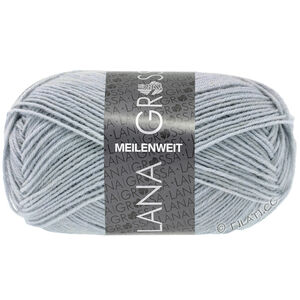 Lana Grossa MEILENWEIT 50g | 1416-niebiesko-szary