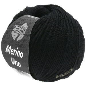 Lana Grossa MERINO UNO | 13-czarny