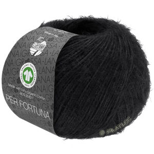 Lana Grossa PER FORTUNA (GOTS) | 10-czarny