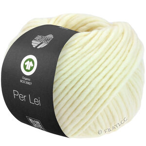 Lana Grossa PER LEI (GOTS) | 11-surowa biel