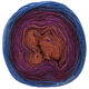 Lana Grossa SHADES OF ALPACA SILK | 310-gliniasty czerwony/czerwono fioletowy /burgund/dymny niebieski