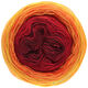 Lana Grossa SHADES OF MERINO COTTON | 603-bordeaux/wiśniowo-czerwony/czerwony /czerwono pomarańczowy /jasnopomarańczowy/żółty