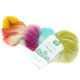 Lana Grossa SILKHAIR Hand-dyed | 609-ecru/jasnoszary/jasno niebieski/żółty/terakota/czerwono fioletowy /ciemny szary