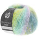Lana Grossa SILKHAIR HAZE Print | 1207-miękki liliowy/jasnoturkusowy/cytrusowy żółty/petrol