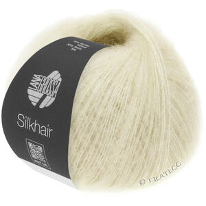 Lana Grossa SILKHAIR | 052-surowa biel