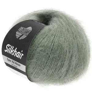 Lana Grossa SILKHAIR | 105-szaro-zielony
