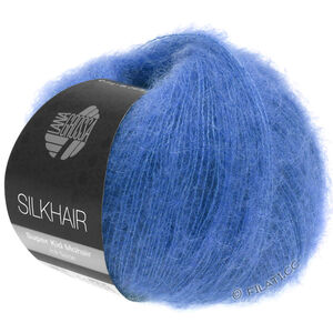 Lana Grossa SILKHAIR | 133-niebieski gencjanowy