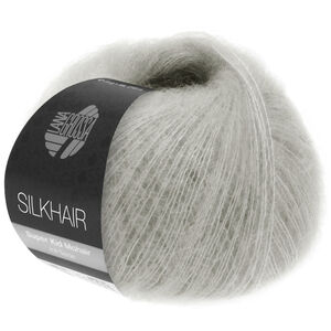 Lana Grossa SILKHAIR | 184-szaro-beżowy