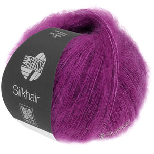 Lana Grossa SILKHAIR | 197-purpurowo-czerwony