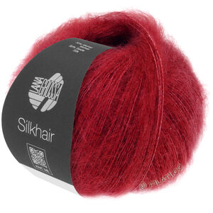 Lana Grossa SILKHAIR | 208-czerwone wino