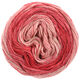 Lana Grossa SLOW WOOL LINO Dégradé | 202-łososiowa czerwień/truskawka/Czerwień goździków