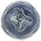 Lana Grossa SLOW WOOL LINO Dégradé | 205-jasnoszary/mysi szary/niebiesko-szary