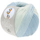 Lana Grossa SOFT COTTON Dégradé | 108-ecru/pastelowy niebieski /jasno niebieski