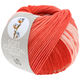 Lana Grossa SOFT COTTON Dégradé | 111-pudrowy róż/ceglasty/pomidorowy czerwony