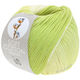 Lana Grossa SOFT COTTON Dégradé | 113-biały/biało zielony /miękki zielony/zieleń lipy