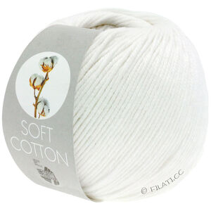 Lana Grossa SOFT COTTON | 10-biały