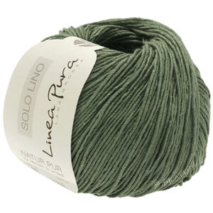 Lana Grossa SOLO LINO (Linea Pura) | 37-zielone khaki