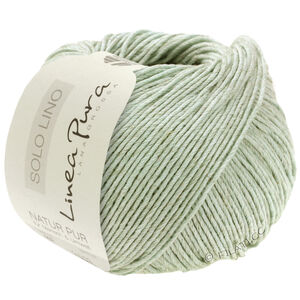 Lana Grossa SOLO LINO (Linea Pura) | 60-pastelowy zielony