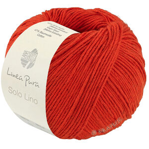 Lana Grossa SOLO LINO (Linea Pura) | 83-świetlisty czerwony