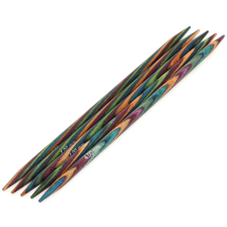 Lana Grossa Igła do skarpet Design-Holz Color St. 4,0/15cm