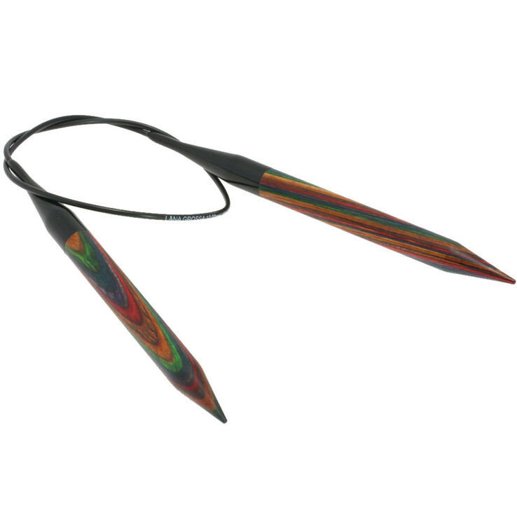 Lana Grossa Igła okrągła Design-Holz Color St. 12,0/60cm
