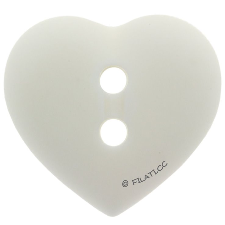 UNION KNOPF 43058/15mm | 12-biały