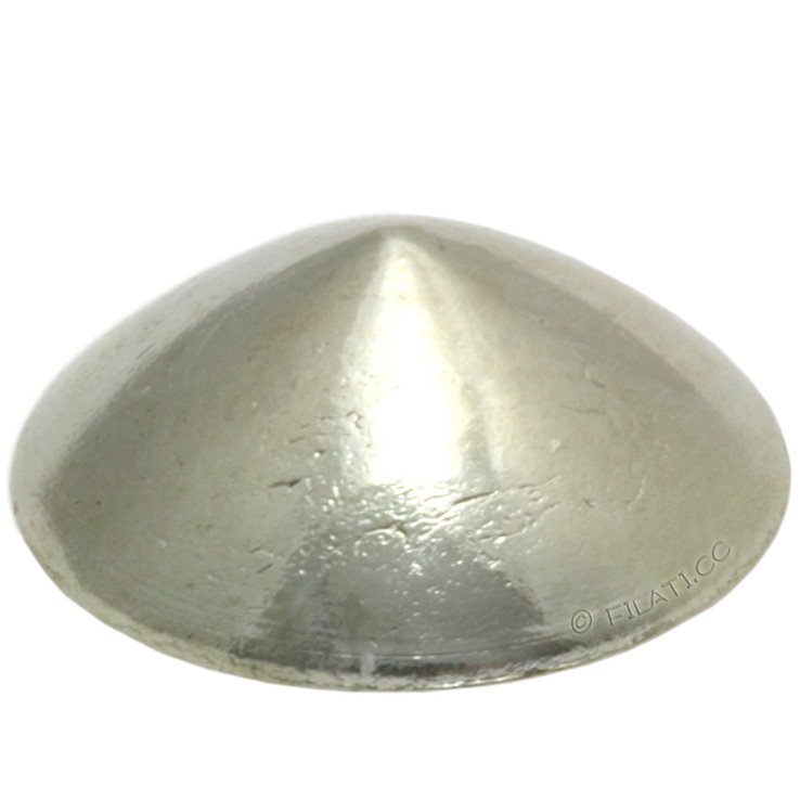 UNION KNOPF 500256/12mm | 82-srebro