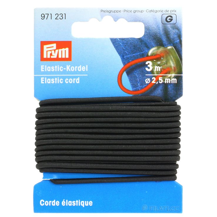 Elastyczna dratwa 971231 | 971231-czarny