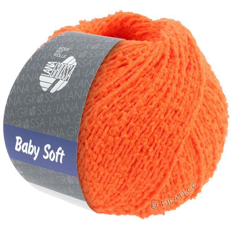 Lana Grossa BABY SOFT | 32-Pomarańczowy
