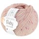 Lana Grossa COOL WOOL Baby Uni/Print 50g | 370-Różowy beż/różowy/żółty