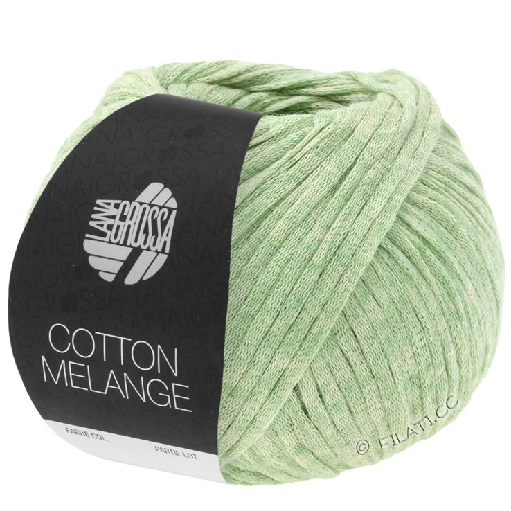 Lana Grossa COTTON MÉLANGE | 08-zieleń lipy