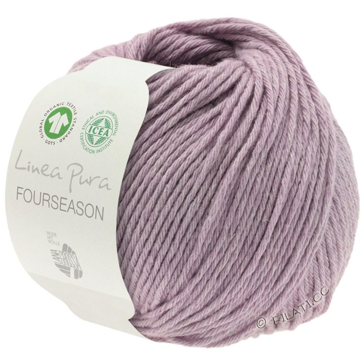 Lana Grossa FOURSEASON (Linea Pura) | 17-szaro-fioletowy
