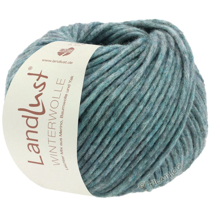 Lana Grossa LANDLUST WINTERWOLLE | 13-petrol Marmurkowu