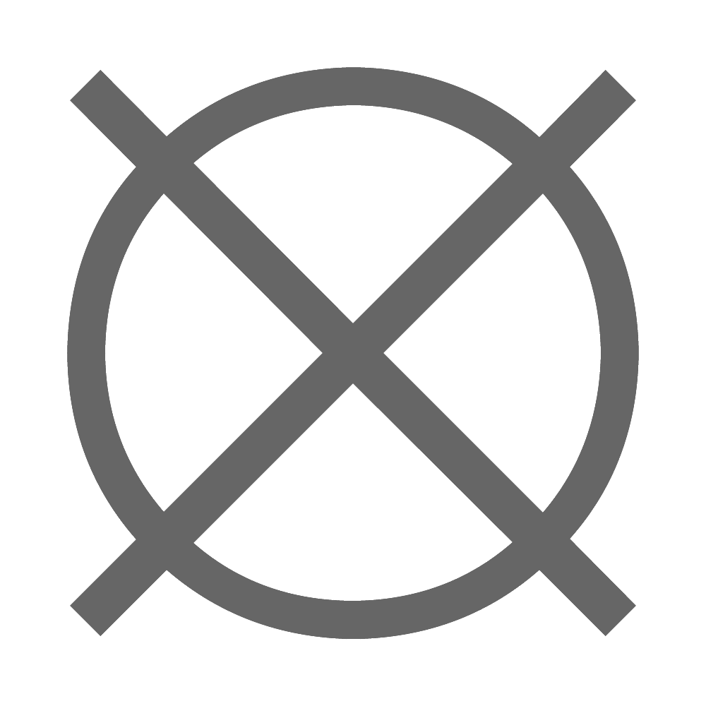 Chemiczne pranie niedozwolone