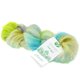 Lana Grossa SILKHAIR Hand-dyed | 607-jasno niebieski/biały/żółto-zielony/szary/turkus