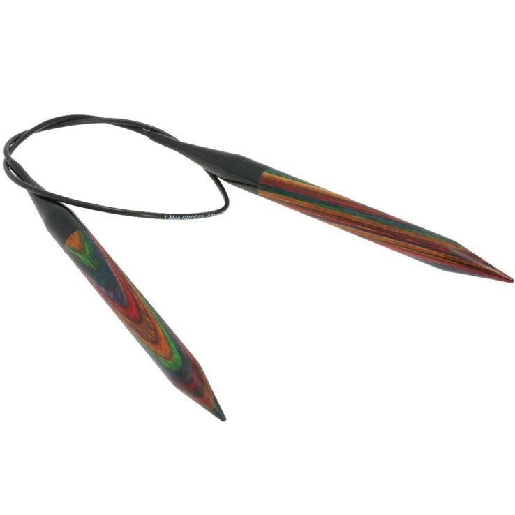 Lana Grossa Igła okrągła Design-Holz Color St. 12,0/60cm