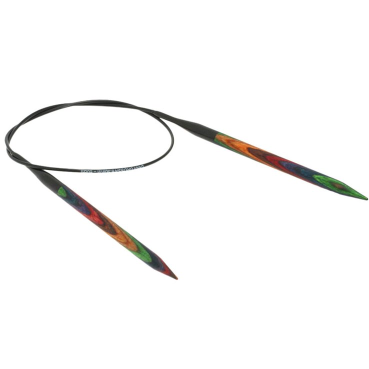 Lana Grossa Igła okrągła Design-Holz Color St. 6,5/60cm