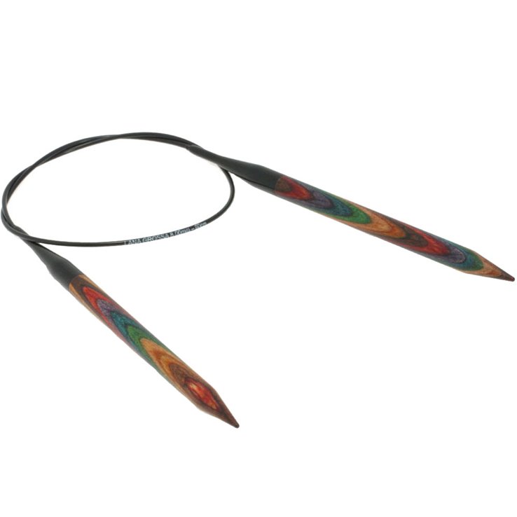 Lana Grossa Igła okrągła Design-Holz Color St. 8,0/60cm
