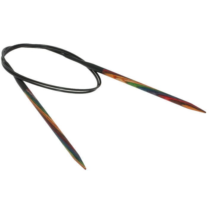 Lana Grossa Igła okrągła Design-Holz Color St. 5,0/80cm