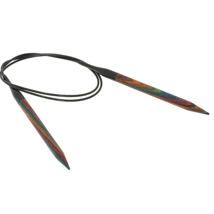 Lana Grossa Igła okrągła Design-Holz Color St. 7,0/80cm