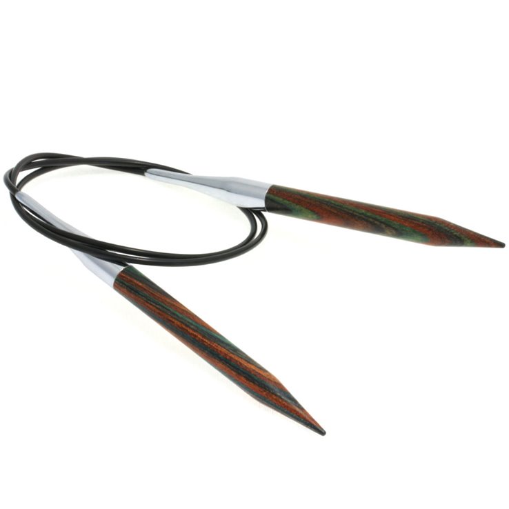 Lana Grossa Igła okrągła Design-Holz Color St. 9,0/80cm