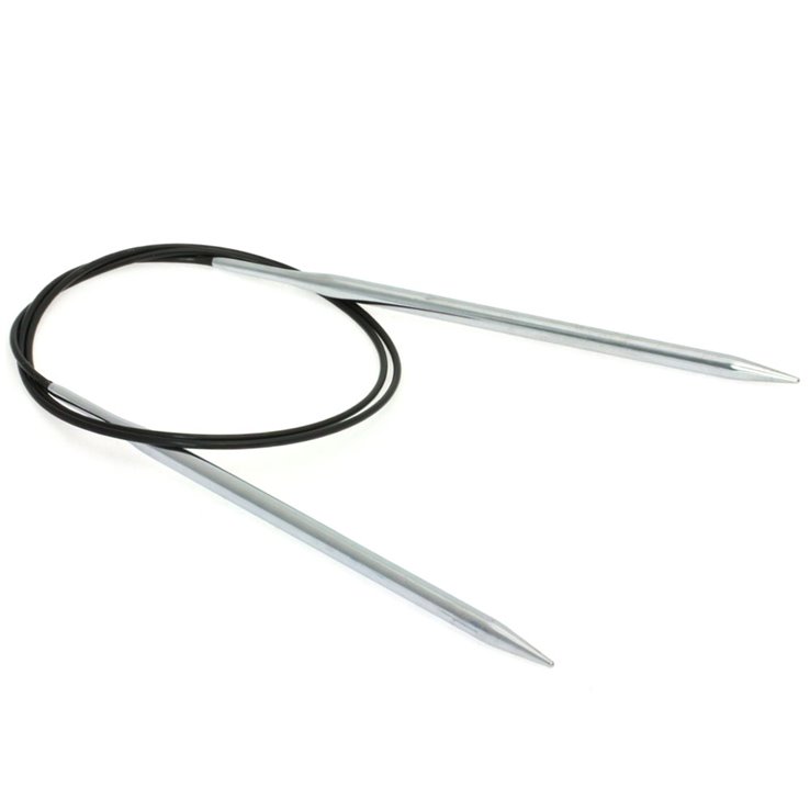 Lana Grossa Igła dziewiarska okrągła mosiężna St. 5,0/80cm